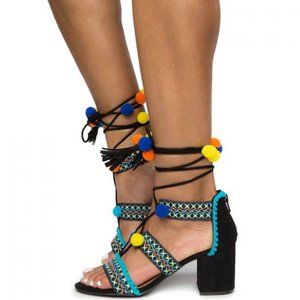 New Bamboo chunky heels (92)